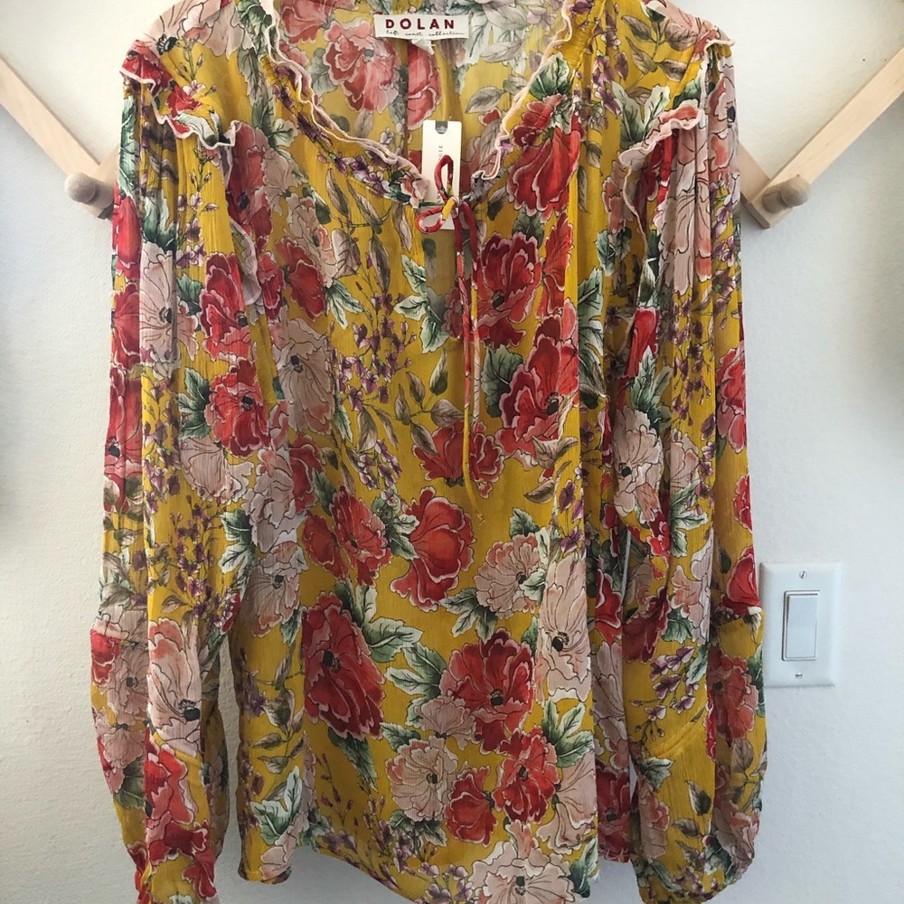 Anthropologie SILK blouse